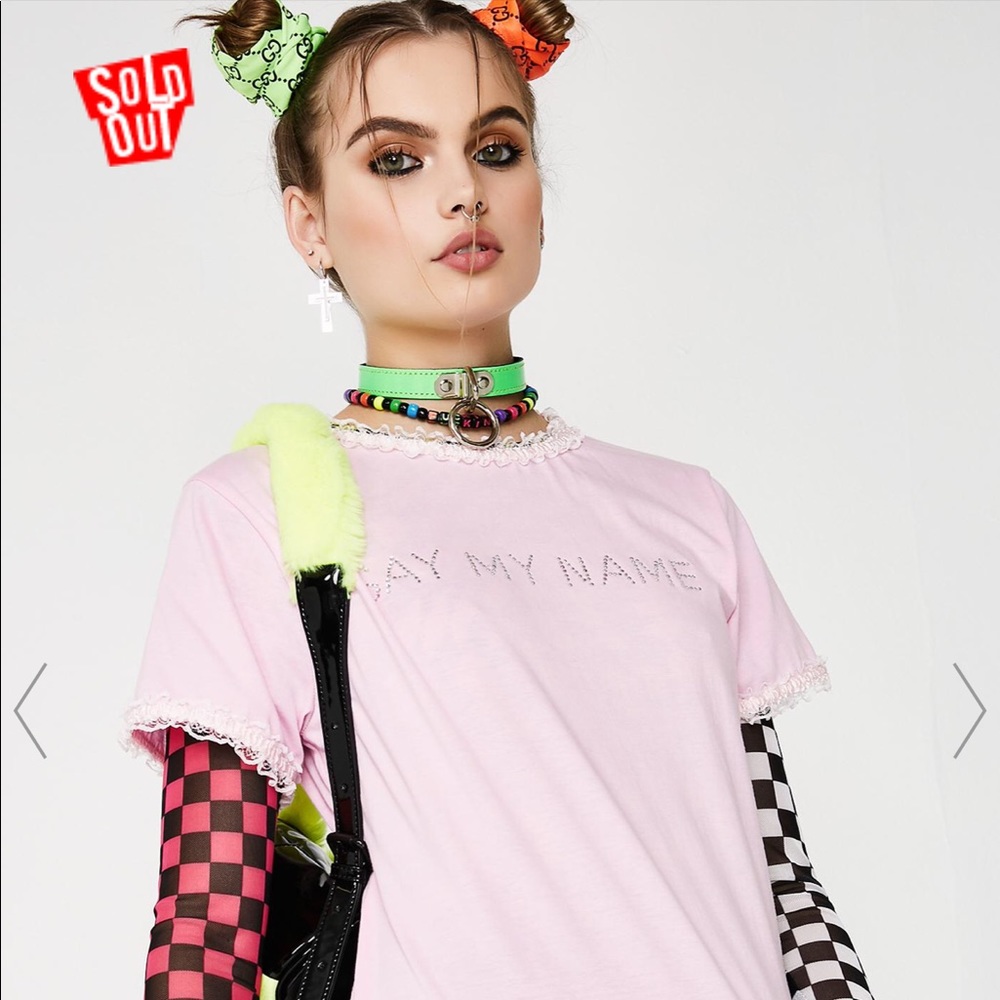 sugar pills SAY MY NAME TEE